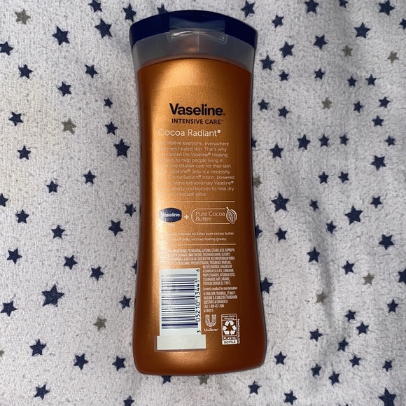 Vaseline Non greasy cocoa radiant heals dry skin body lotion 10 fl oz - Picture 2 of 2
